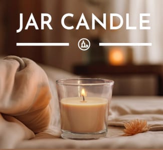 Trumpet-Cup Scented Jar Candle Collection