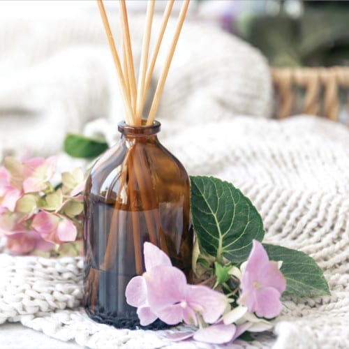 Reed Diffuser in 80ml Amber Glass Bottle