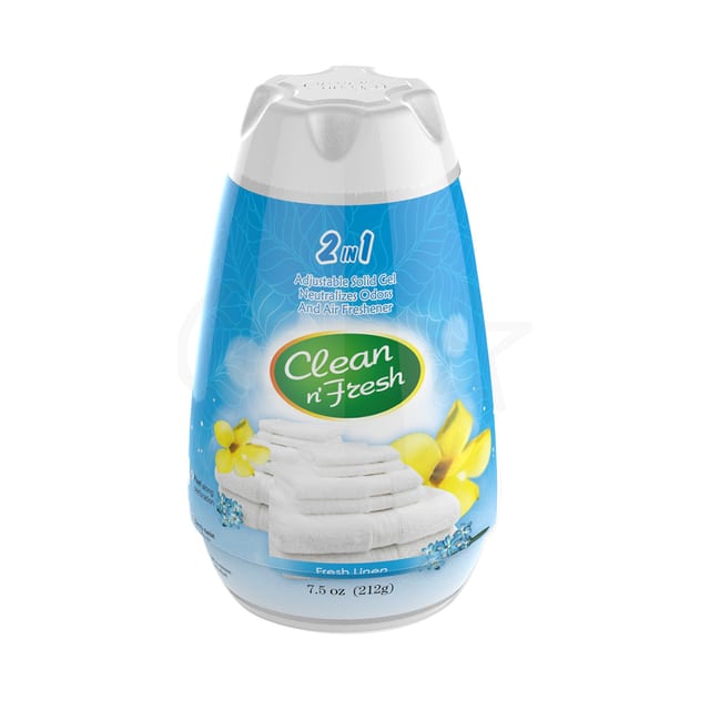 Adjustable Gel Air Freshener Fresh Linen 212g