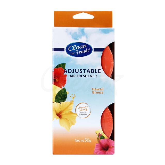 a Adjustable Gel Air Freshener Hawaii Breeze 2pack