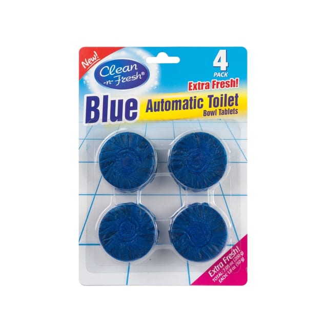 Blue Toilet Tablets 4pack