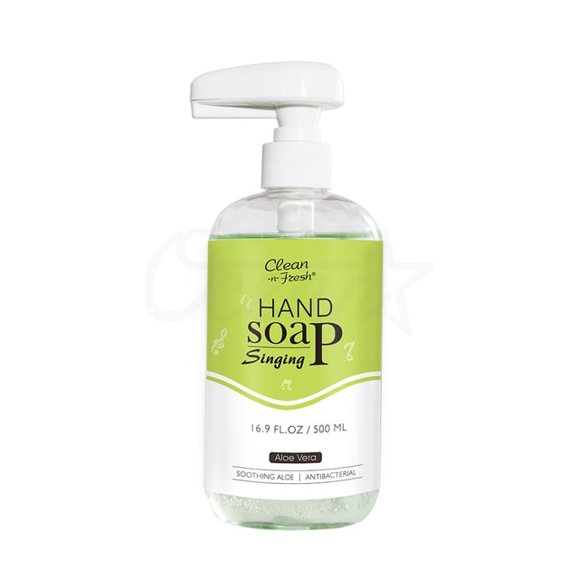 Osd22008 Musical Antibacterial Liquid Hand Soap Aloe Vera 500ml