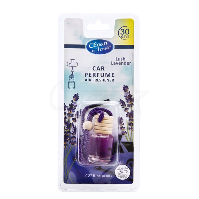 Hanging Car Freshener Lush Lavender 8ml