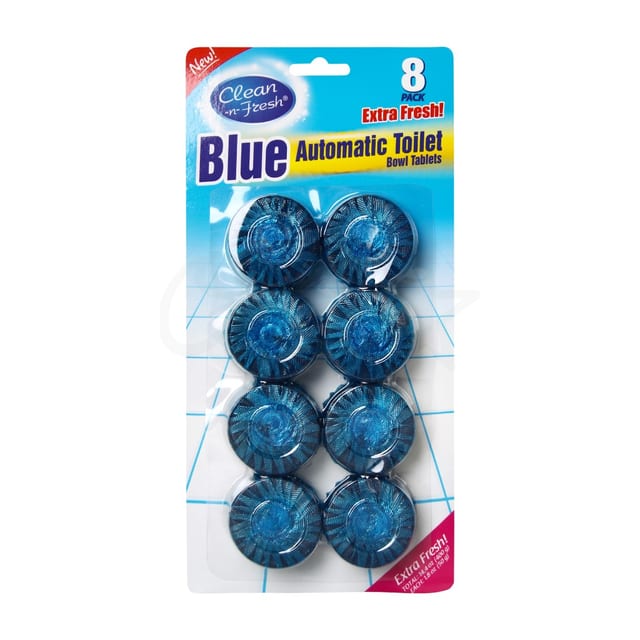 Blue Toilet Tablets 8pack