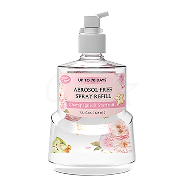 Aerosol Free Spray Refill Champagne & Starfruit 228ml