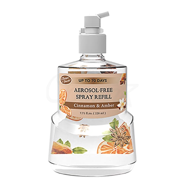 Aerosol Free Spray Refill Cinnamon & Amber 228ml