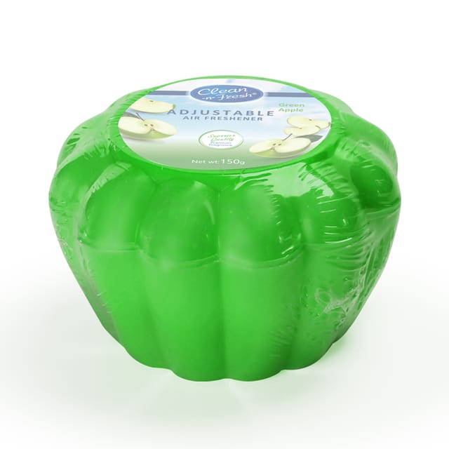Adjustable Gel Air Freshener Green Apple 150g