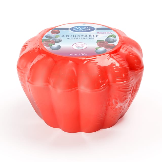 Adjustable Gel Air Freshener Raspberry 150g