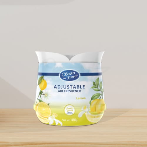 Ambientador gel ajustable 180 g: gira el dial para ajustar la intensidad, fusión lenta del gel libera fragancia auténtica por semanas de aroma acogedor.