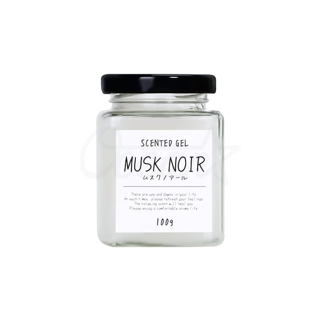Scented Gel Musk Noir 100g