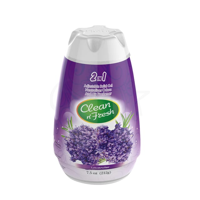 Adjustable Gel Air Freshener Lavender 212g