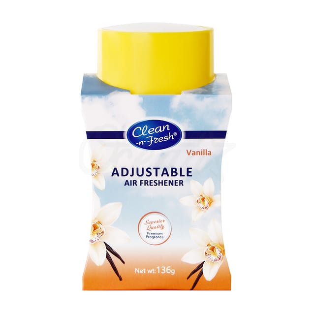 Adjustable Gel Air Freshener Vanilla 136g