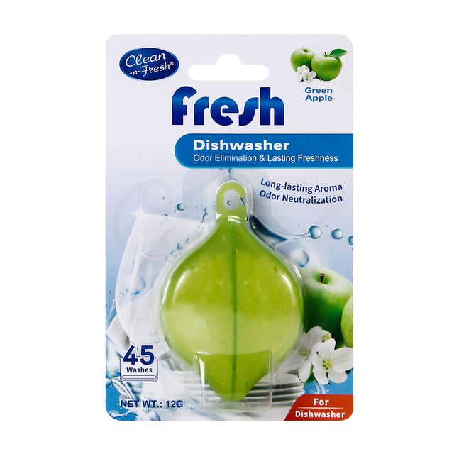 Dishwasher Freshener Green Apple 12g