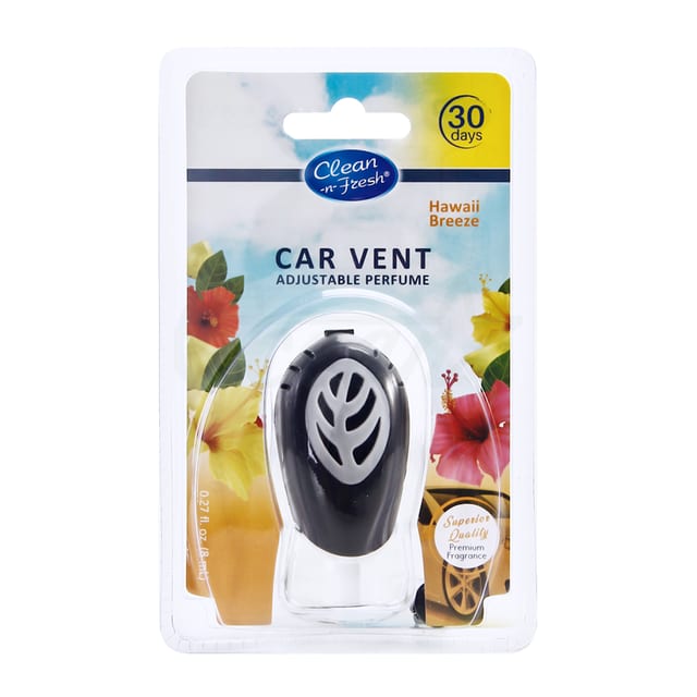 Adjustable Car Vent Freshener Hawaii Breeze 8ml