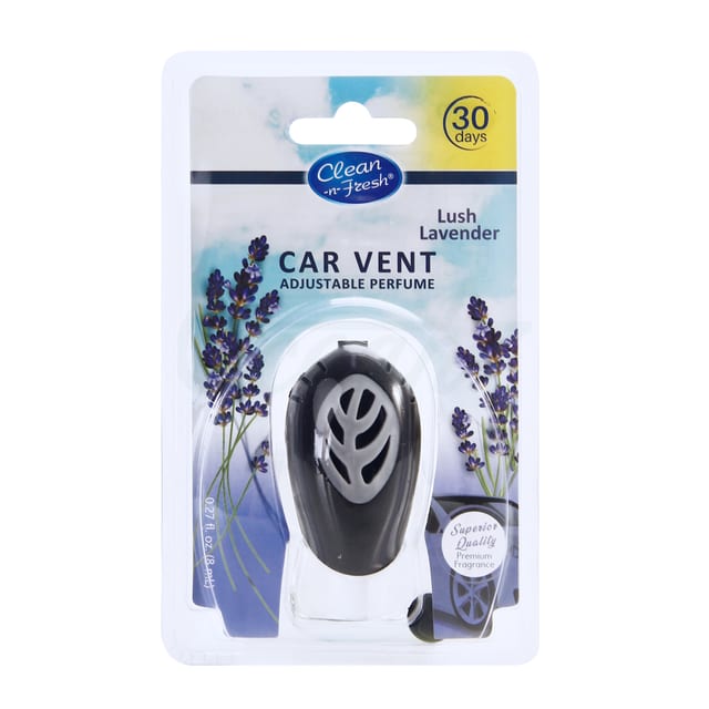 Adjustable Car Vent Freshener Lush Lavender 8ml
