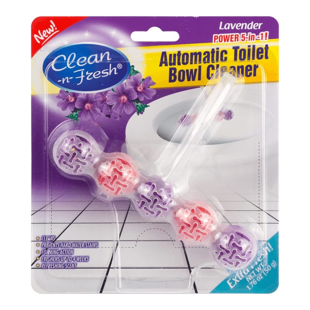Automatic Toilet Bowl Cleaner Lavender 1pack