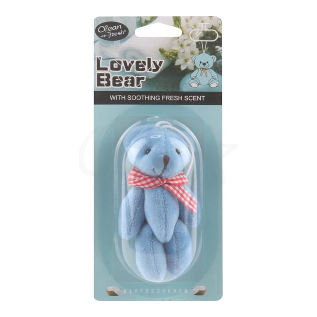 Osf18011 Hanging Car Air Freshener Blue Bear