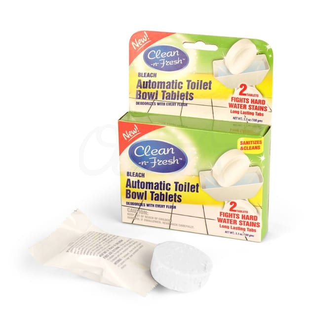 1 Blue Toilet Tablets 2pack