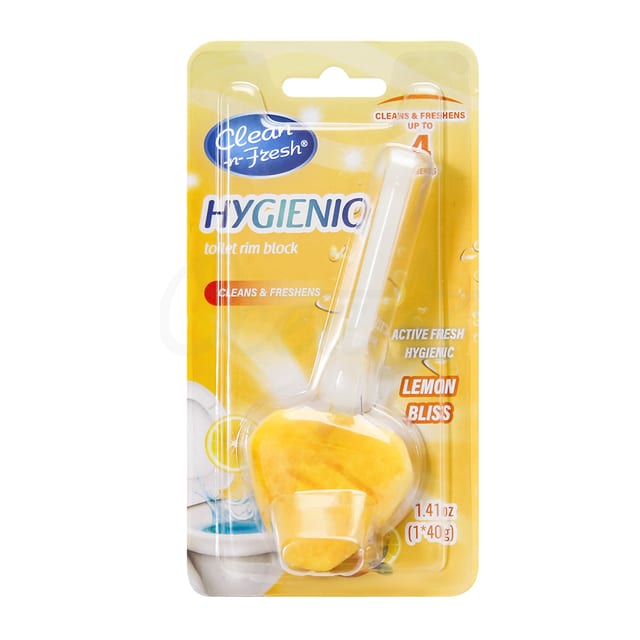 Osg24031 Hygienic Toilet Rim Block Lemon Bliss 40g