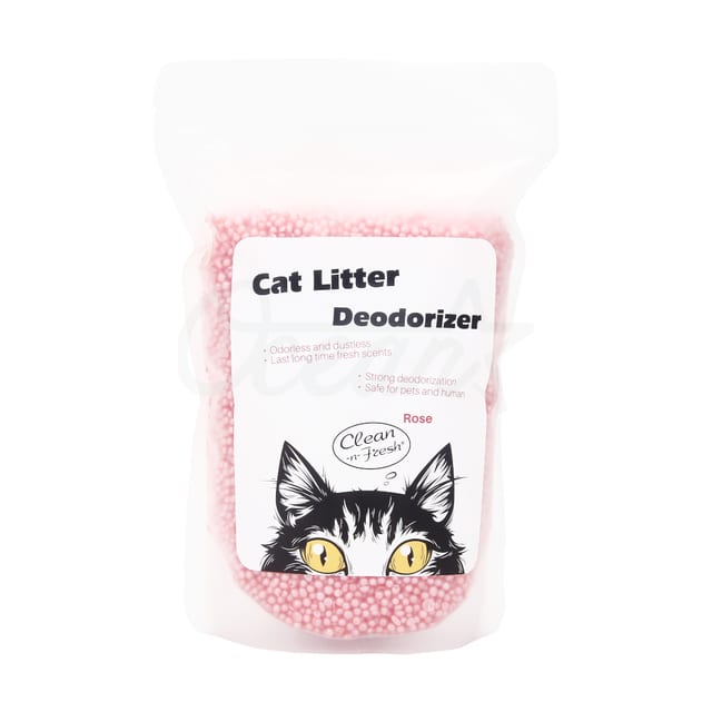 Osp21016 Cats Litter Silicone Beads Air Fresher Rose 500g