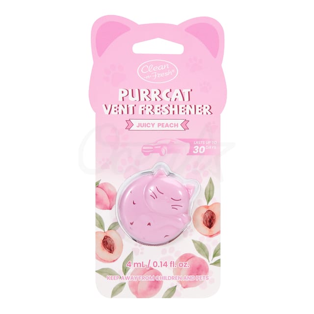Osp250733 Purrcat Car Vent Freshener Juicy Peach