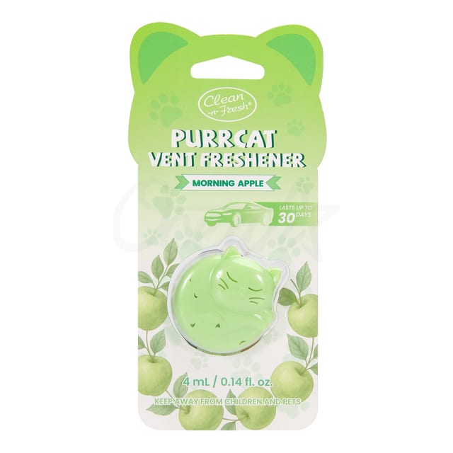 Osp250733 Purrcat Car Vent Freshener Morning Apple