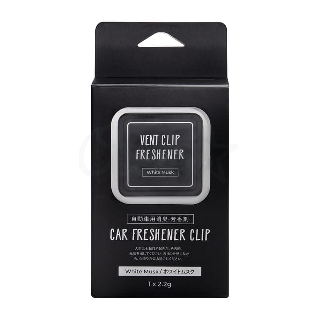 Osf23021 Car Freshener Clip White Musk 2.2g Box Front
