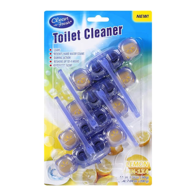 Osg19037 Blue Active Hanging Toilet Cleaner Lemon 4pack