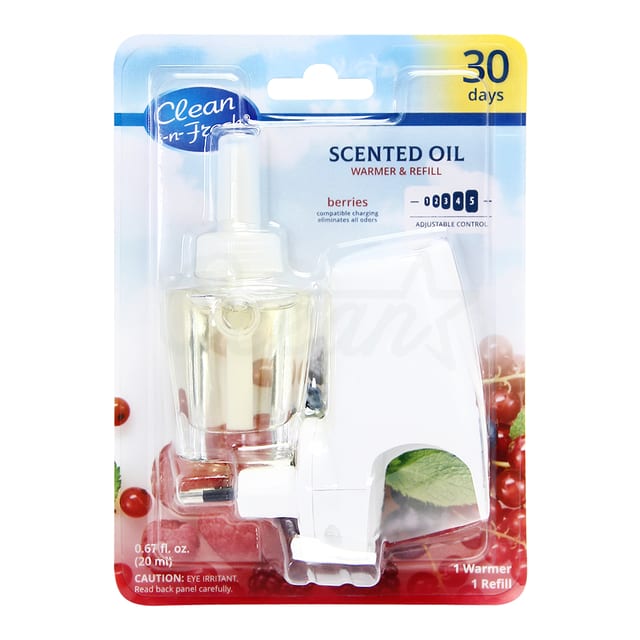 Scented Oil Warmer Universal Refill Berries 1warmer 1refill