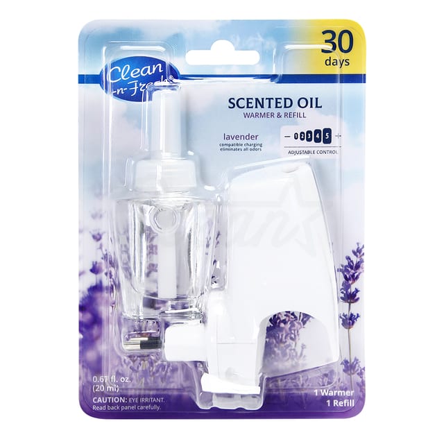 Scented Oil Warmer Universal Refill Lavender 1warmer 1refill