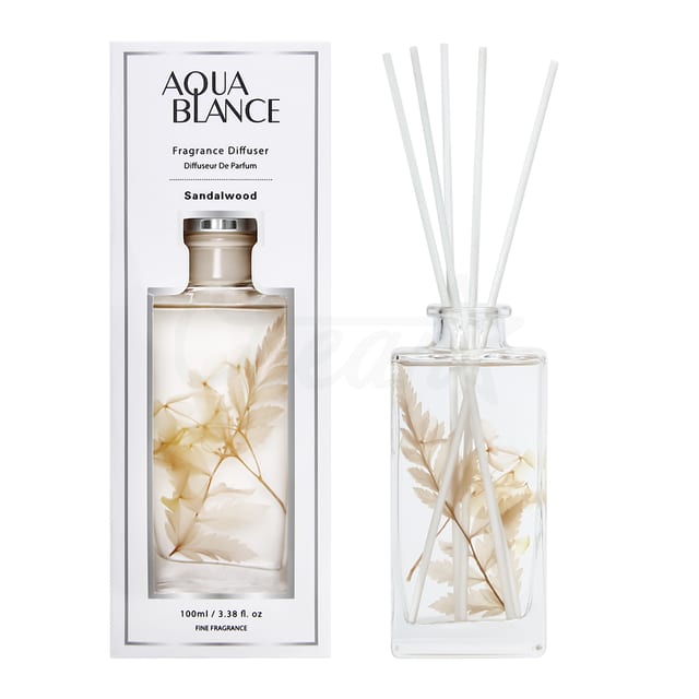 Osl23h03 Flower Reed Diffuser Sandalwood 100ml