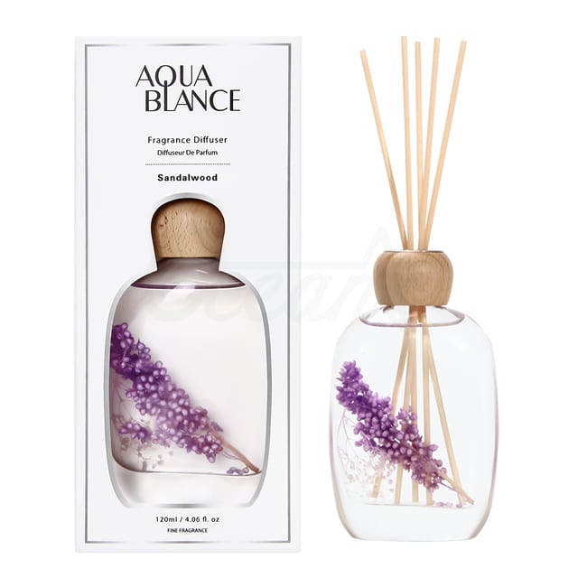 Osl23h09 Flower Reed Diffuser Sandalwood 120ml