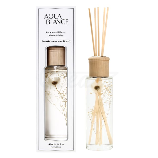 Osl23h02 Flower Reed Diffuser Frankincense and Myrrh 145ml