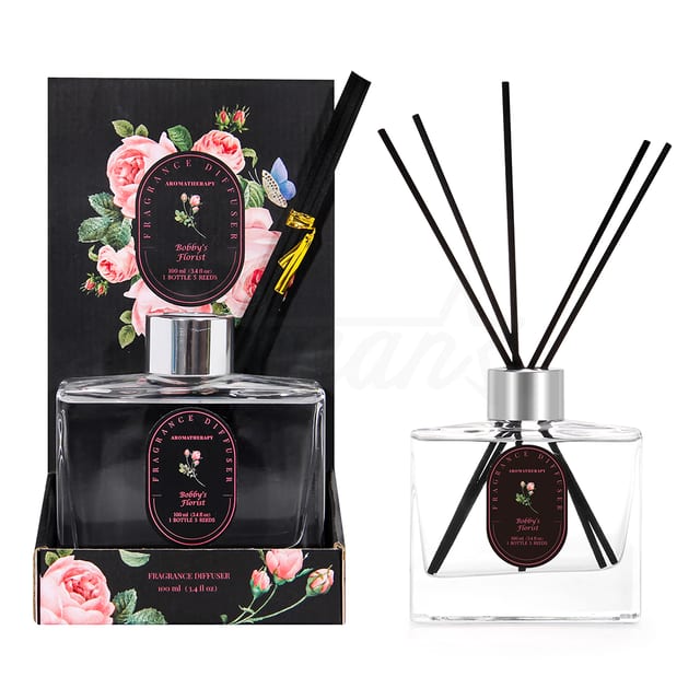 Reed Diffuser Cardboard Holder Bobby's Florist 100ml