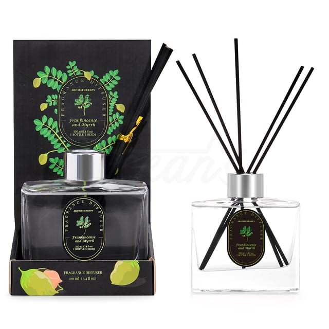 Reed Diffuser Cardboard Holder Frankincense and Myrrh 100ml