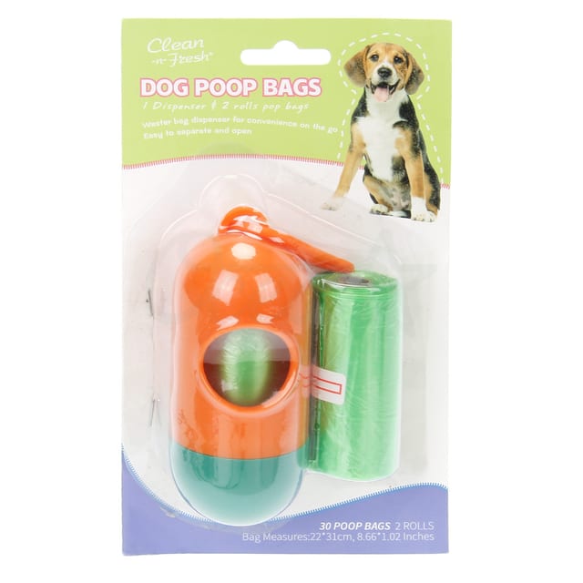 Osp21040 Dog Poop Bag Dispenser With 2 Rolls Poop Bags