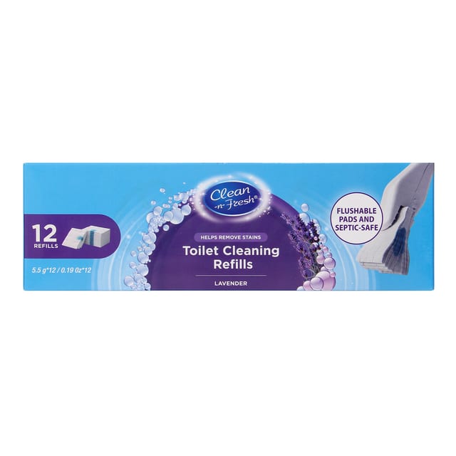 Disposable Toilet Cleaning System Lavender 1