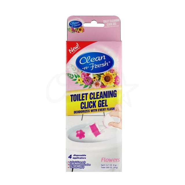 Toilet Cleaning Click Gel 3