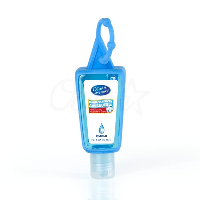 Silicone Sleeve Hand Sanitizer Blue 29ml