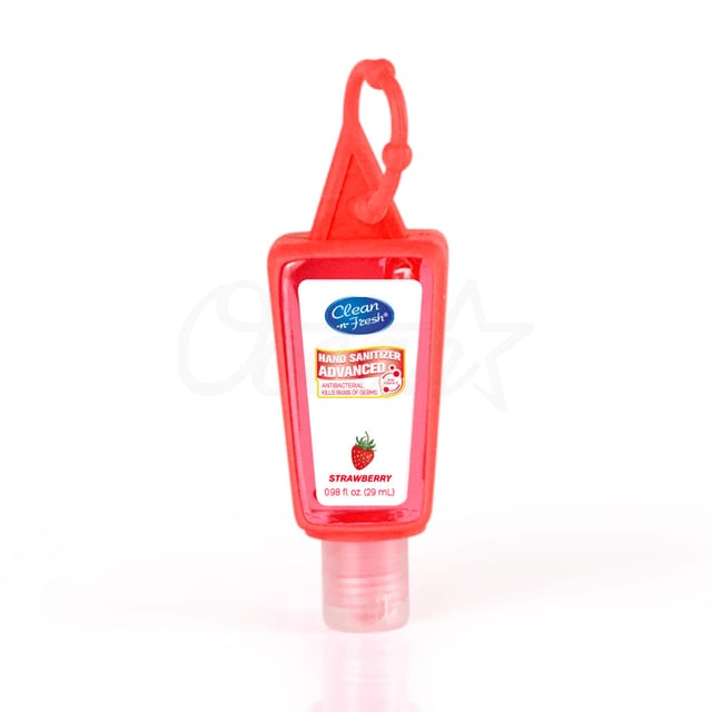 Silicone Sleeve Hand Sanitizer Red 29ml