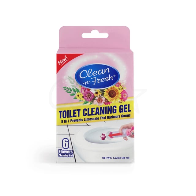 Toilet Cleaning Gel Flowers 6 Pack