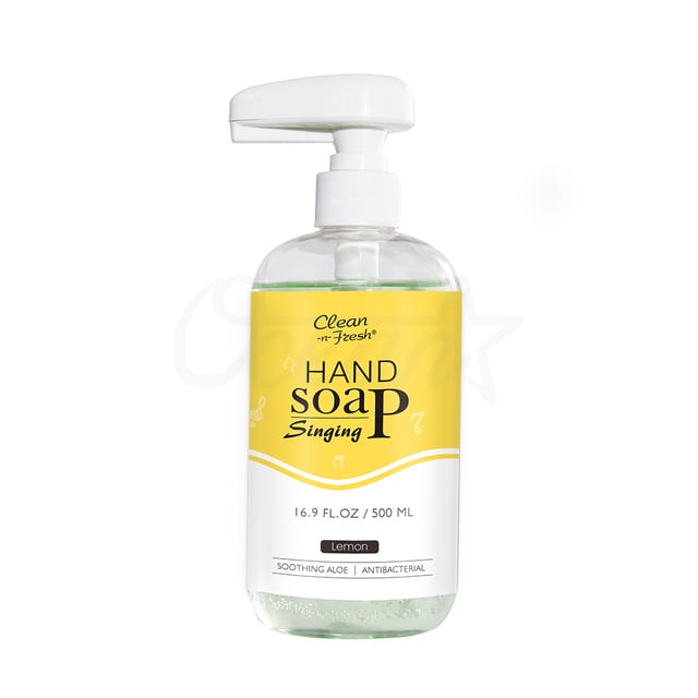 Osd22008 Musical Antibacterial Liquid Hand Soap Lemon 500ml