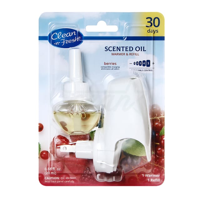 Scented Oil Warmer Refill Plugin Berries 1warmer 1refill