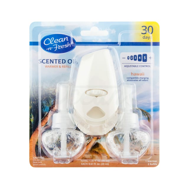 Scented Oil Warmer Refill Plugin 2pack Hawii
