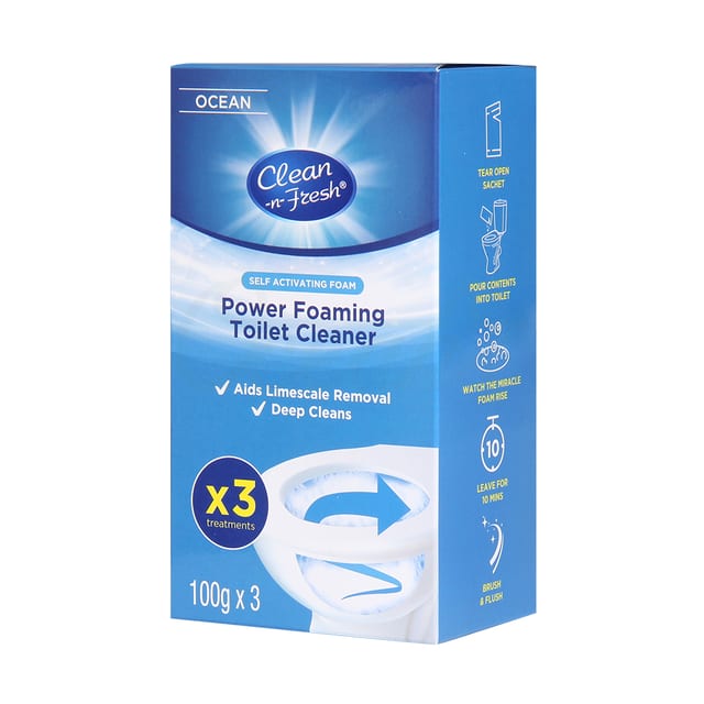 Osg240410 Power Foaming Toilet Cleaner Ocean 3pack