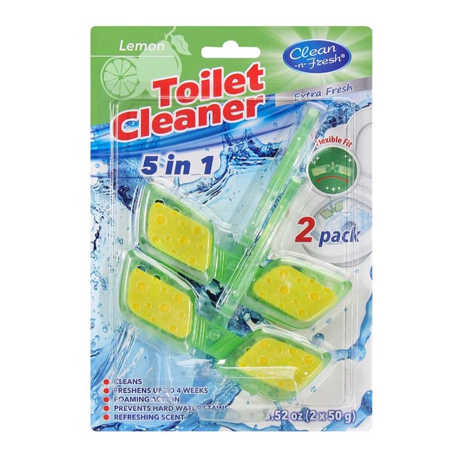 1 Automatic Toilet Bowl Cleaner Power Lemon 2pack