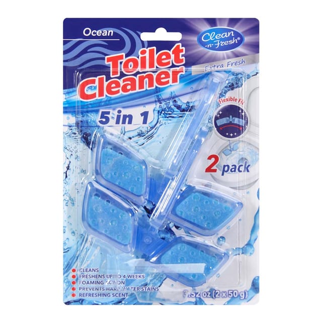 1 Automatic Toilet Bowl Cleaner Power Ocean 2pack