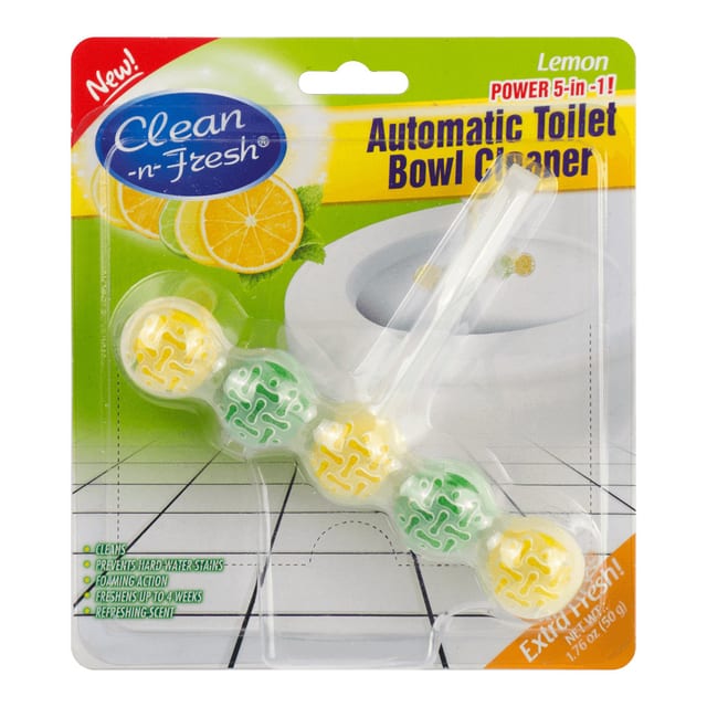 Automatic Toilet Bowl Cleaner Lemon 1pack