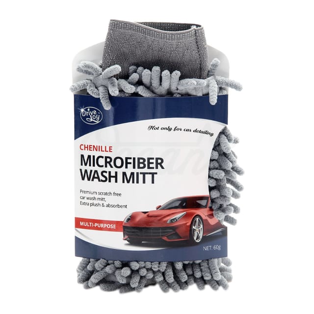 Osq21010 Chenille Microfiber Wash Mitt 60g
