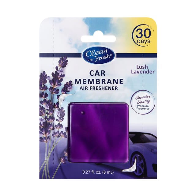 Car Membrane Air Freshener Lush Lavender 8ml